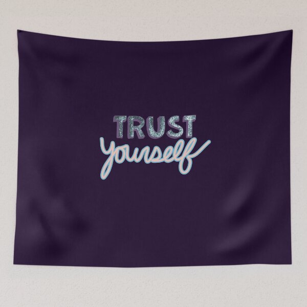 Item preview, Trust yourself sparkle lettering quote  designed and sold by Shus-arts.