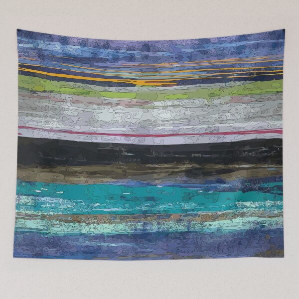 Item preview, Abstract ArtVectorScape Horizons designed and sold by carlarmes.