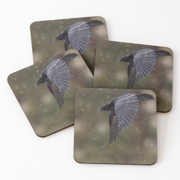 Item preview, Raven in Flight designed and sold by montanaartist.