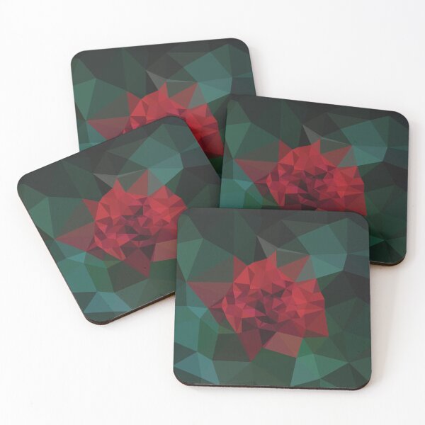 Item preview, Low Poly Red Rose designed and sold by Polygona.