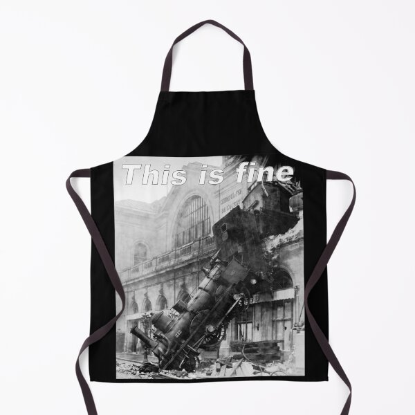 Item preview, This is fine - Train wreck at Montparnasse Station, Paris, France, 1895 designed and sold by greg5000.