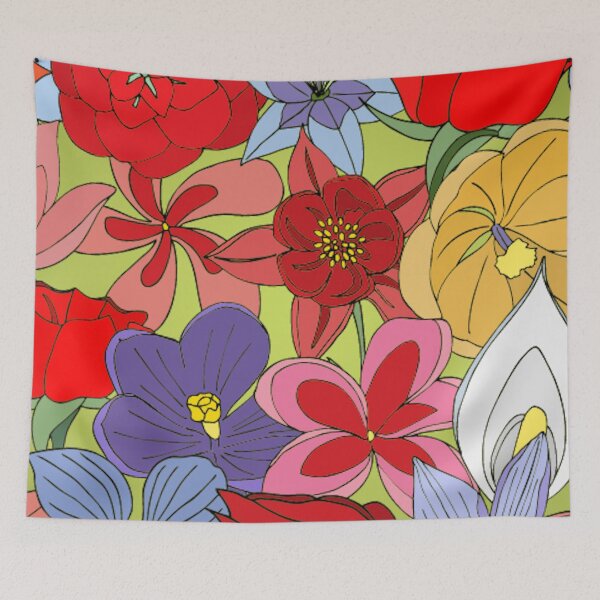 Item preview, Unique Floral Pattern  designed and sold by Pris25.