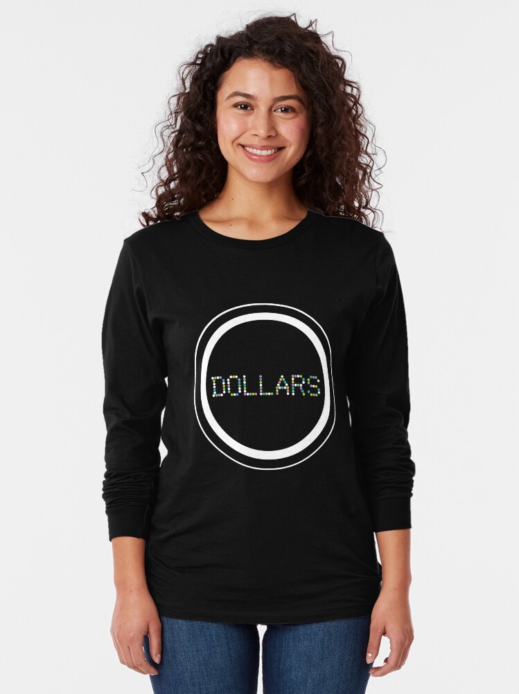 Aperçu 2 sur 5. T-shirt manches longues avec l'œuvre Dollars - DRRR! créée et vendue par xAmalie.