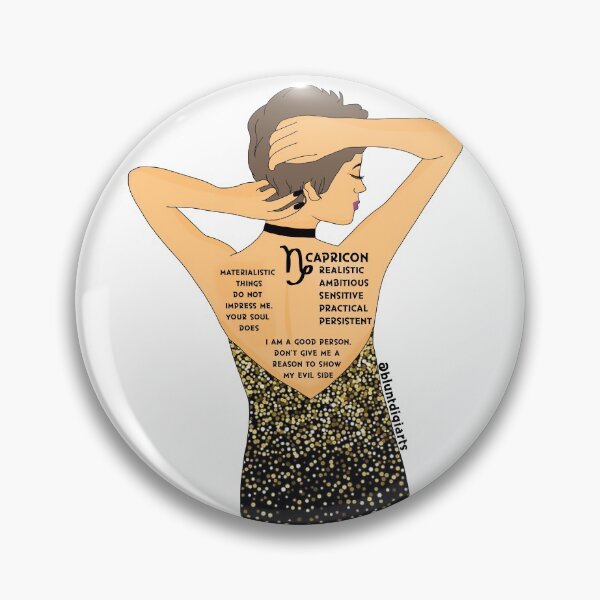 Item preview, Capricon zodiac sign designed and sold by Bluntdivas.