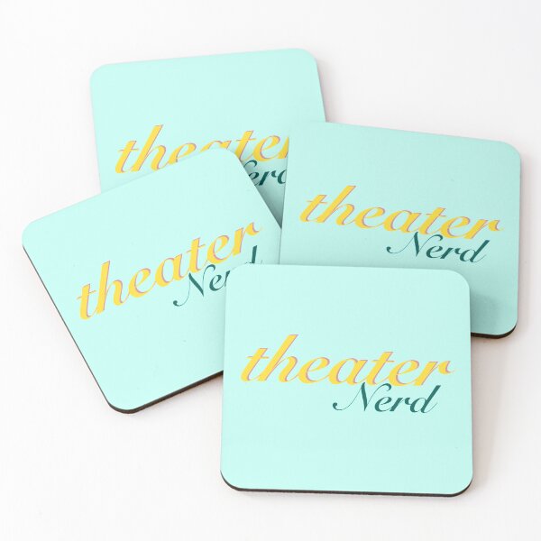 Item preview, Theater theatre nerd teal  designed and sold by Shus-arts.