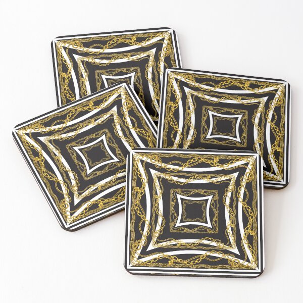 Item preview, Baroque Prints Greek ornament GoldenMeander Meandros VINTAGE  designed and sold by BubblynBloom.