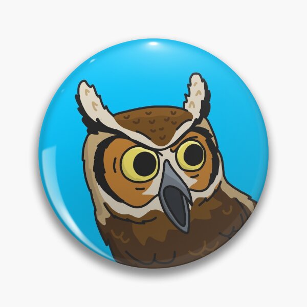 Item preview, Aghast Owl designed and sold by Artwork by Daniel Adams.