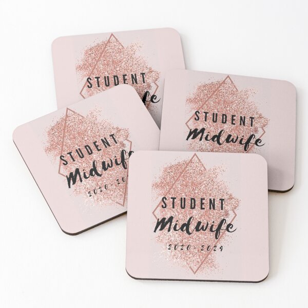 Item preview, Sparkly Student Midwife 2020-2024 designed and sold by MissyMidwife.