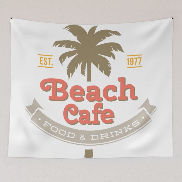 Artikelvorschau, Strandcafé entworfen und verkauft von urbanstore69.