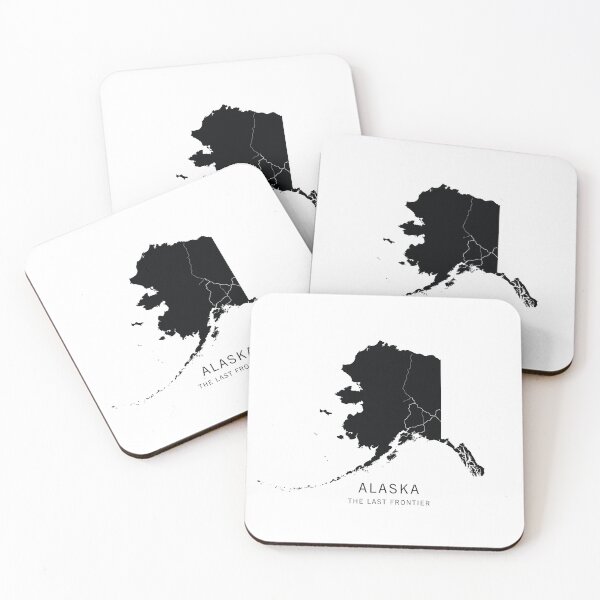 Item preview, Alaska State Road Map designed and sold by clarkstpress.