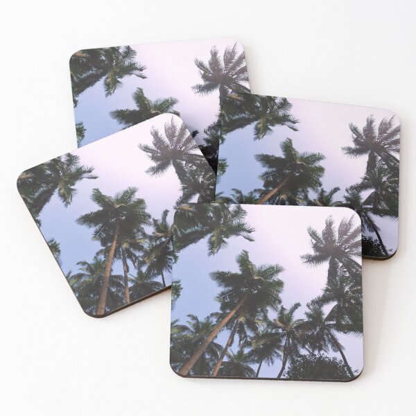 Item preview, Blue Skies and Tropical Palm Trees designed and sold by Vikas Sawant.