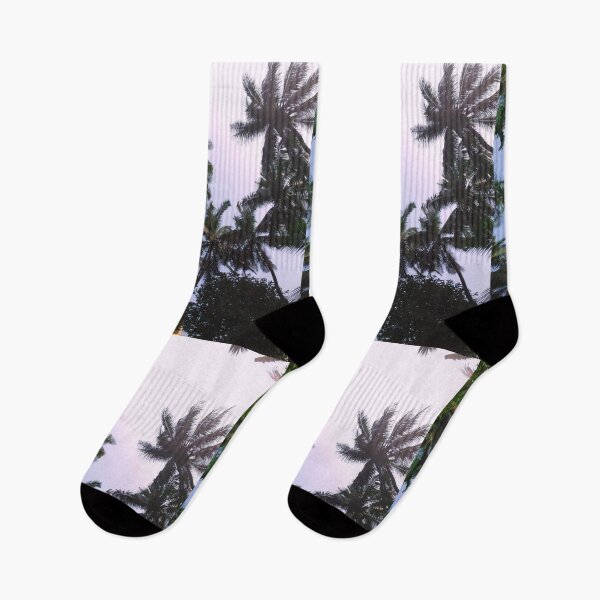 Item preview, Blue Skies and Tropical Palm Trees designed and sold by Vikas Sawant.