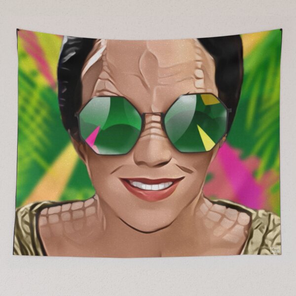 Item preview, The Space Station Prefects Daughter Tropical Vacation Edition designed and sold by orionlodubyal.