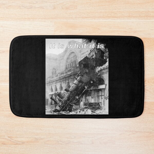 Item preview, It is what it is - Train wreck at Montparnasse Station, Paris, France, 1895 designed and sold by greg5000.