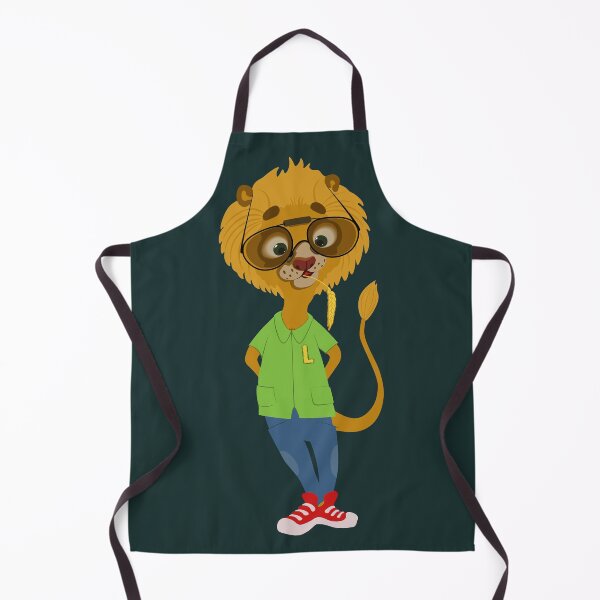 Item preview, lion cub with glasses designed and sold by M-gin.