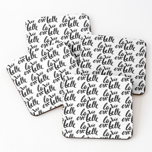 Item preview, Life is beautiful typography designed and sold by LEMOCHE.