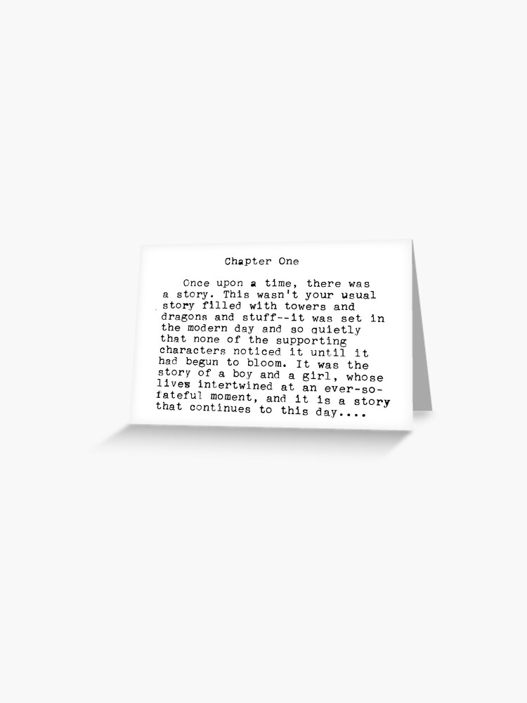 Thumbnail 1 of 2, Greeting Card, Once Upon a Time - Love designed and sold by foursign.