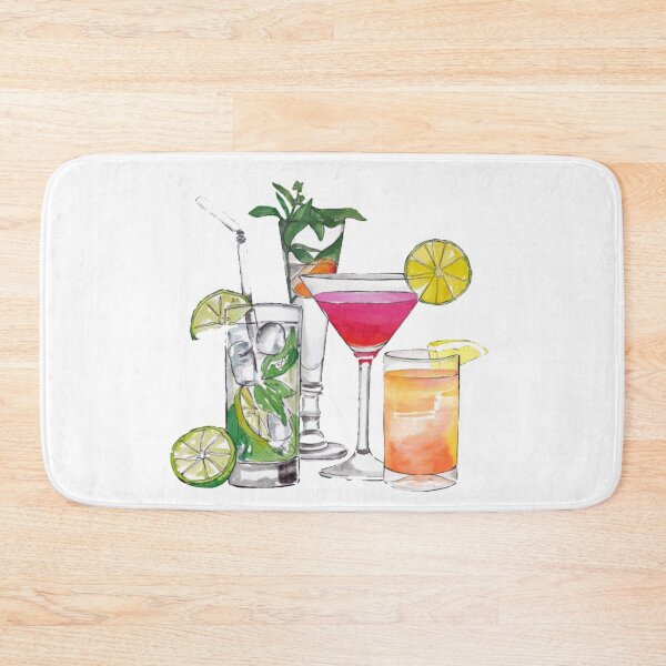 Item preview, cocktail glasses, Cocktail Juice Margarita Drink, Cartoon Cocktail designed and sold by Halalolo.
