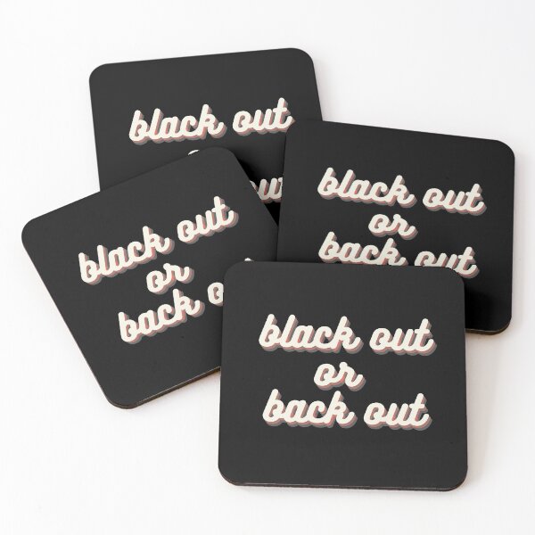 Item preview, black out or back out designed and sold by fullsendtv.