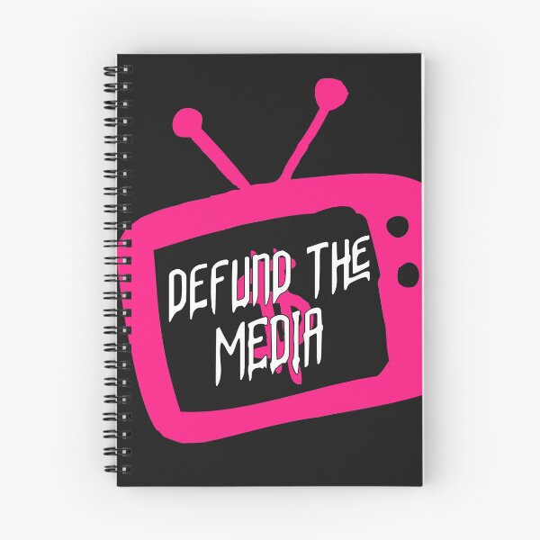 Item preview, DEFUND THE MEDIA pink designed and sold by ephimeral.