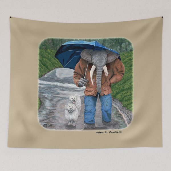 Item preview, Elephant Man Pet Lover designed and sold by HelmsArt.