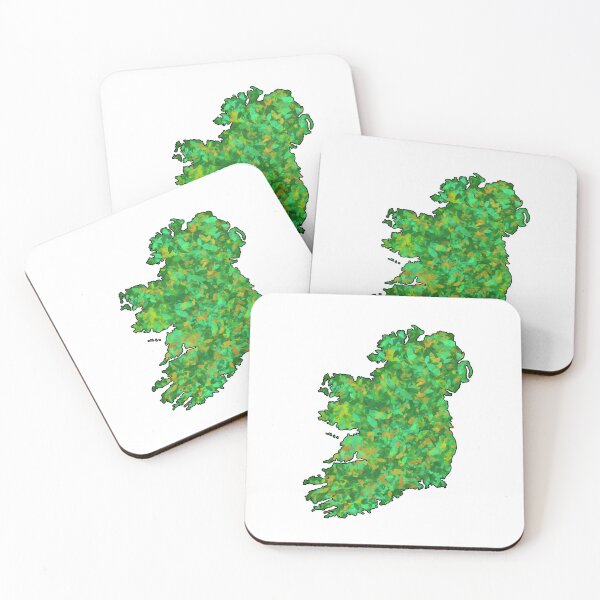 Item preview, Green Ireland Map designed and sold by brownbread-.