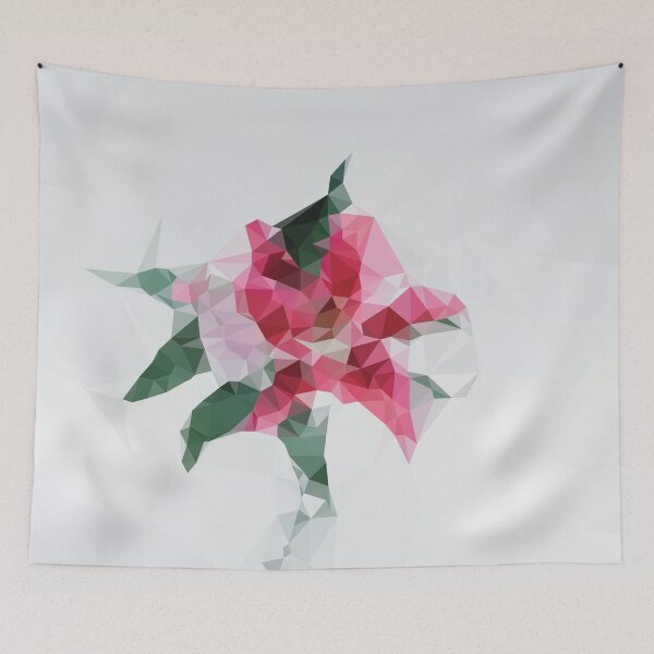 Item preview, Low Poly Pink Lily designed and sold by Polygona.