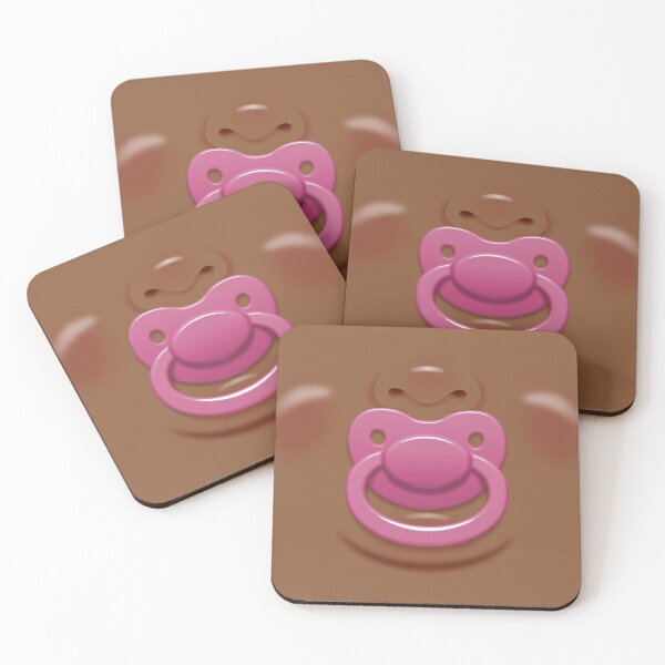 Item preview, Baby face with pink pacifier/dummy - skin 2 designed and sold by WJ Design.