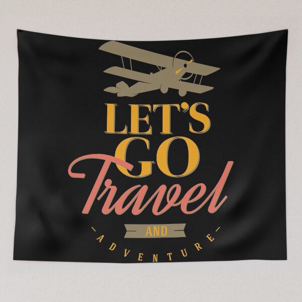 Item preview, LETS GO TRAVEL designed and sold by urbanstore69.