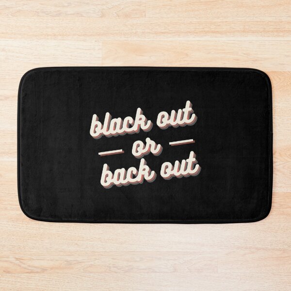 Item preview, black out or back out designed and sold by fullsendtv.