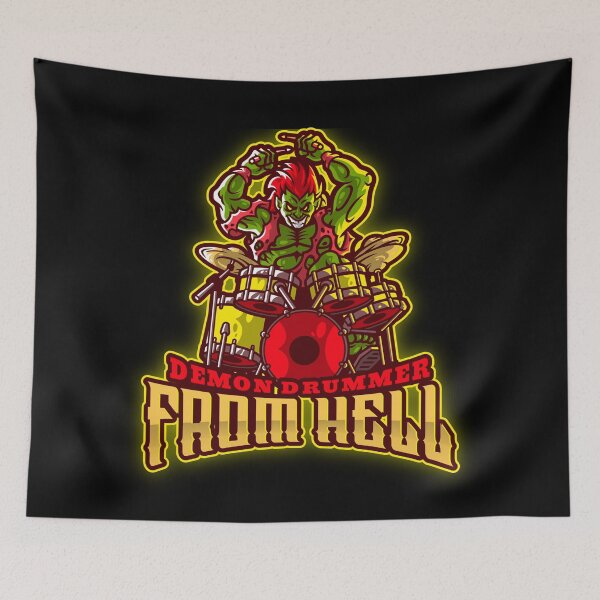 Item preview, Demon Drummer From Hell designed and sold by darknessjeff86.