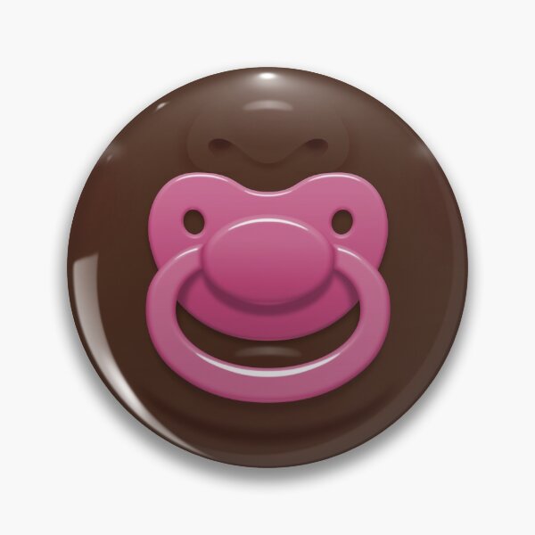 Item preview, Baby face with pink pacifier/dummy - skin 3 designed and sold by WJ Design.