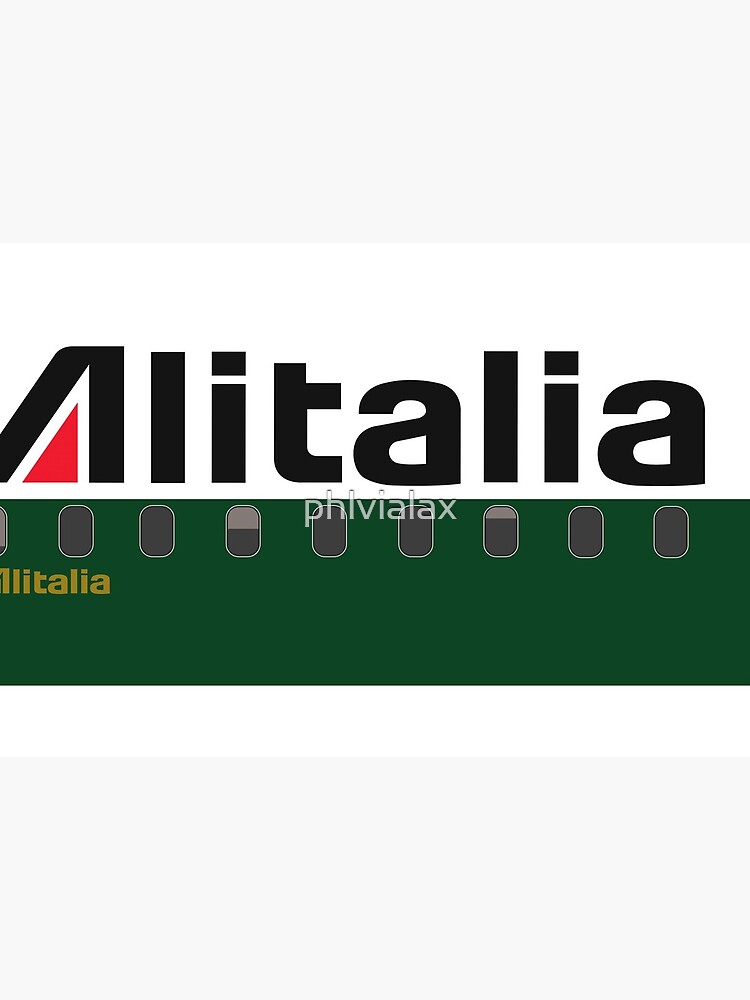 Plane Tees - Alitalia by phlvialax