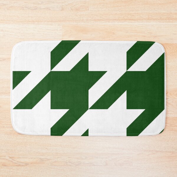 Item preview, Houndstooth Green and White designed and sold by Moyanana.