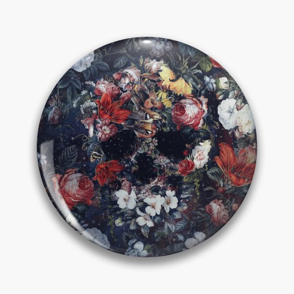 Item preview, Flower Skull II designed and sold by RIZA PEKER.
