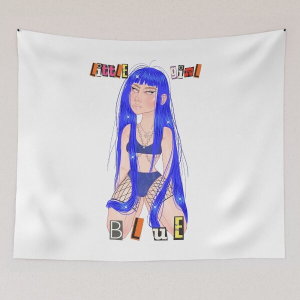 Item preview, Little Girl Blue *V2* (Transparent Background)  designed and sold by n rodriguez.