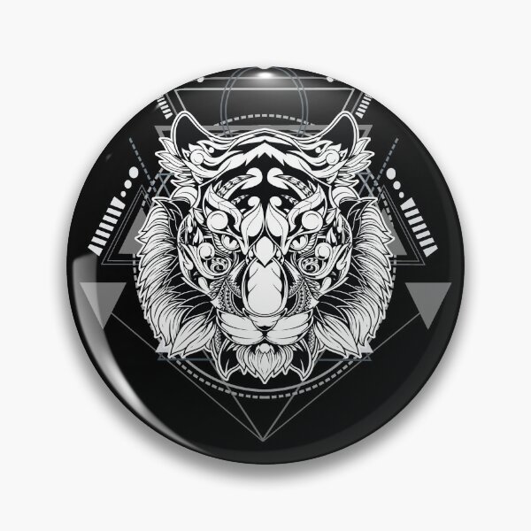 Item preview, Geometric White Lion designed and sold by VibrantGifts.