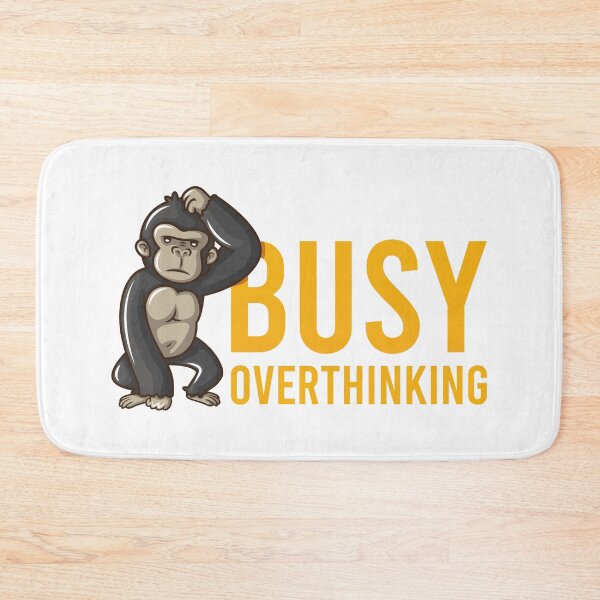 Item preview, Busy Overthinking Monkey designed and sold by Funny-Vintage.