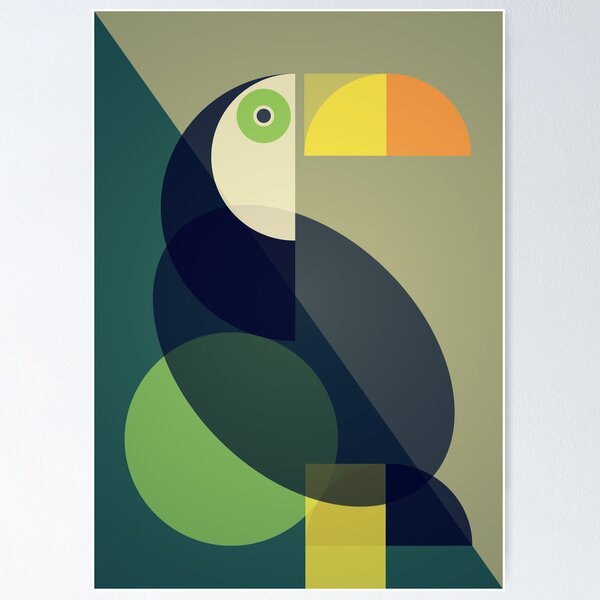 Item preview, Mid Century Toucan designed and sold by cloudcuckoo1970.