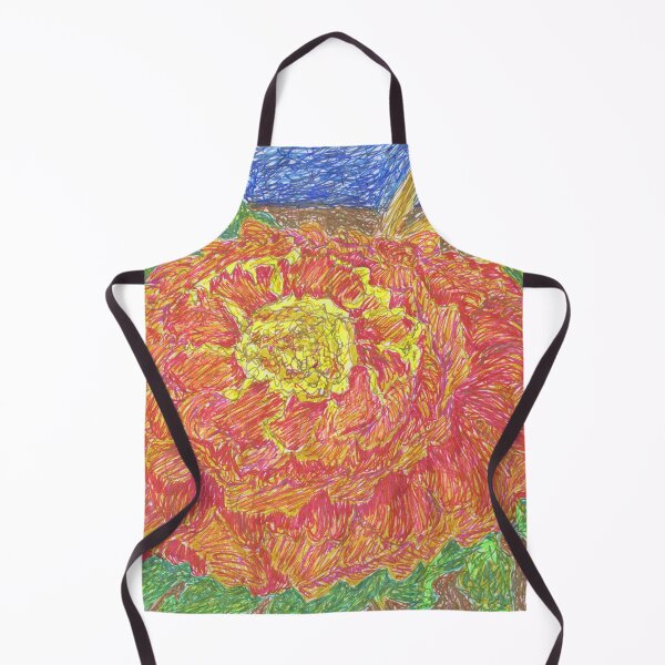 Item preview, Mindfulness African Marigold designed and sold by LymphomaLass.