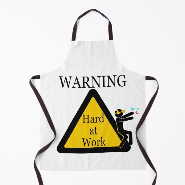 Item preview, Warning Hard at Work designed and sold by jc007.