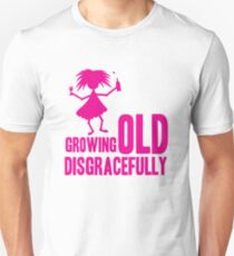 Growing old Slim Fit T-Shirt