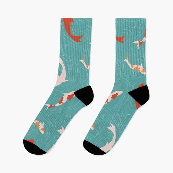 Item preview, Japanese Kimono Koi pattern designed and sold by WelcomeToJapan.