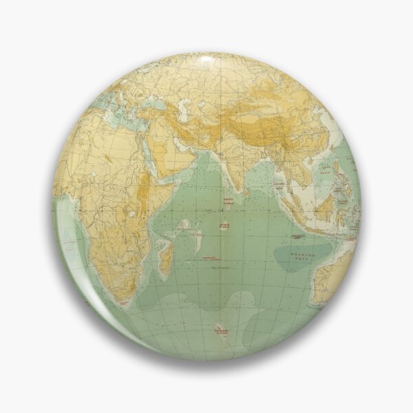 Item preview, World Map Indian Ocean, Europe, Asia, Africa designed and sold by mwagie.