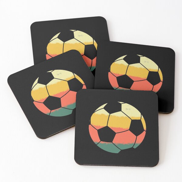 Item preview, Retro American Soccer Ball Vintage Style print designed and sold by NoveltyMerch.