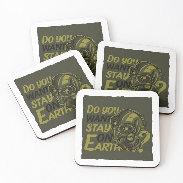 Item preview, Do You Want To Stay On Earth? designed and sold by MisterGooseShop.