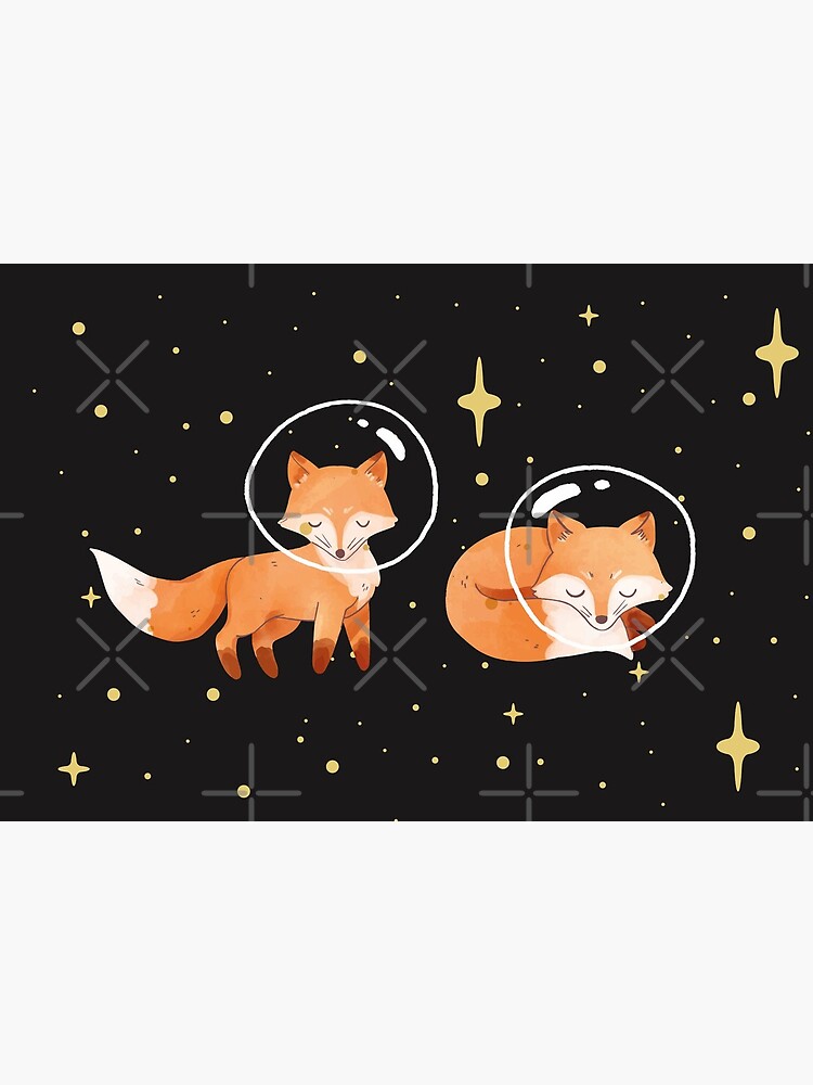 Space Foxes Classic By graphicmeyou by graphicmeyou