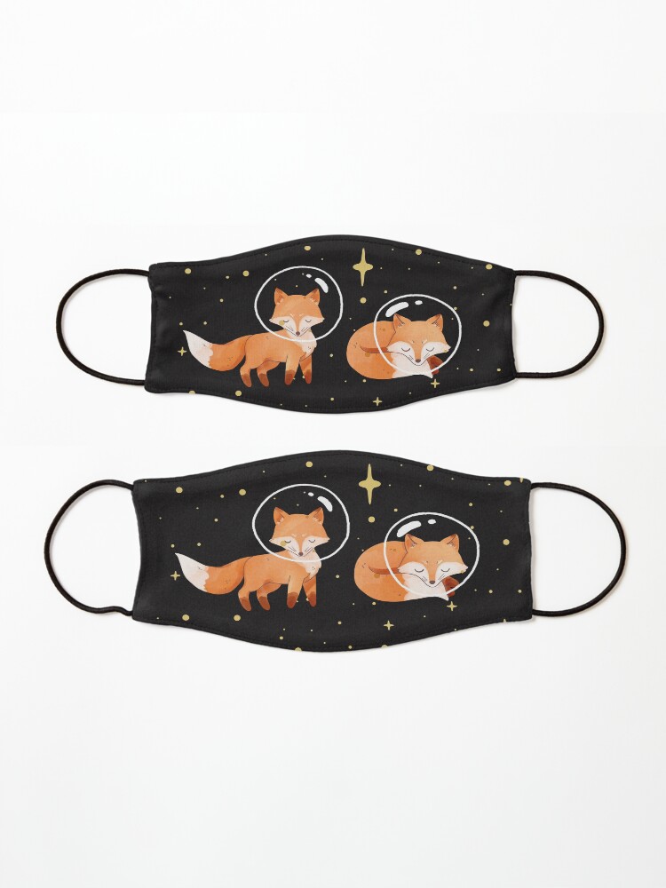 Alternate view of Space Foxes Classic By graphicmeyou Mask