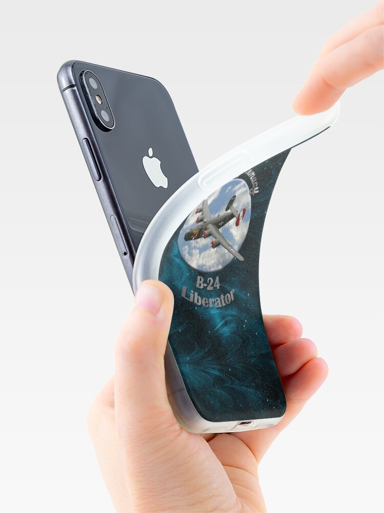 Alternate view of B-24 Liberator Air Supremacy iPhone Case & Cover