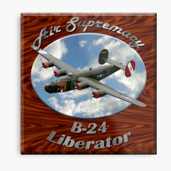 B-24 Liberator Air Supremacy Metal Print